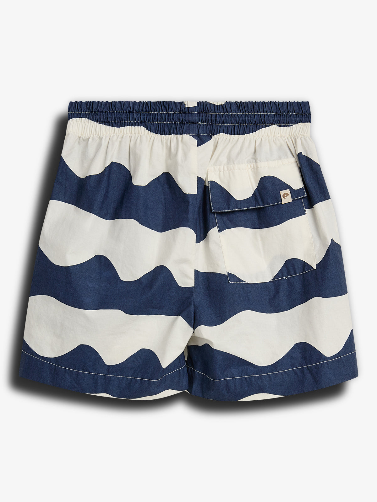 Poplin Wave Shorts - Blue | 100401 Kean
