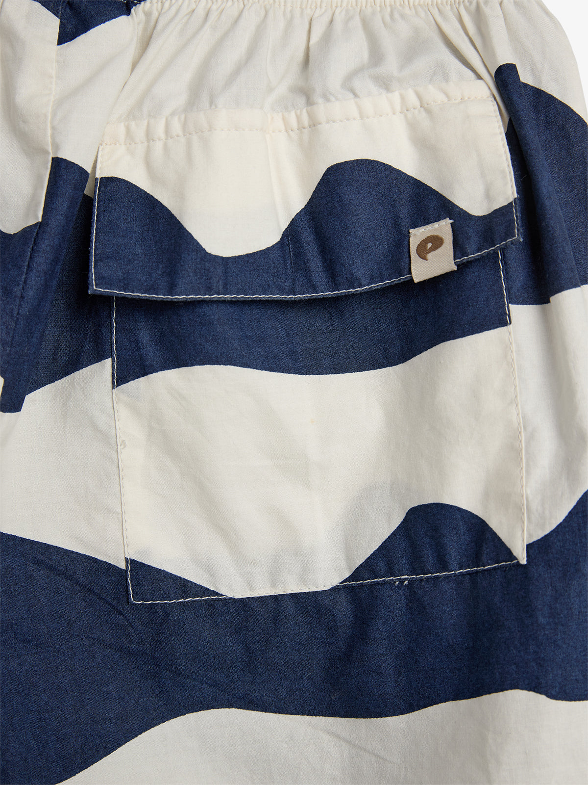 Poplin Wave Shorts - Blue | 100401 Kean