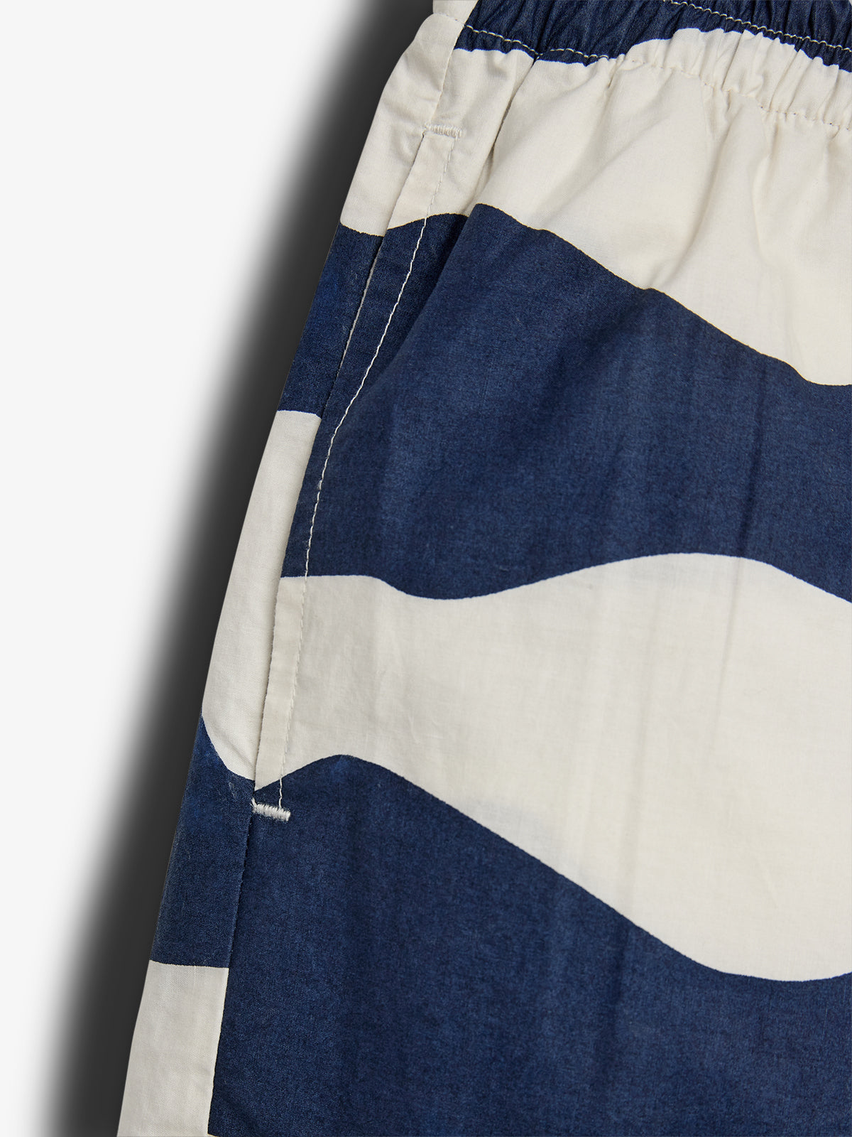 Poplin Wave Shorts - Blue | 100401 Kean