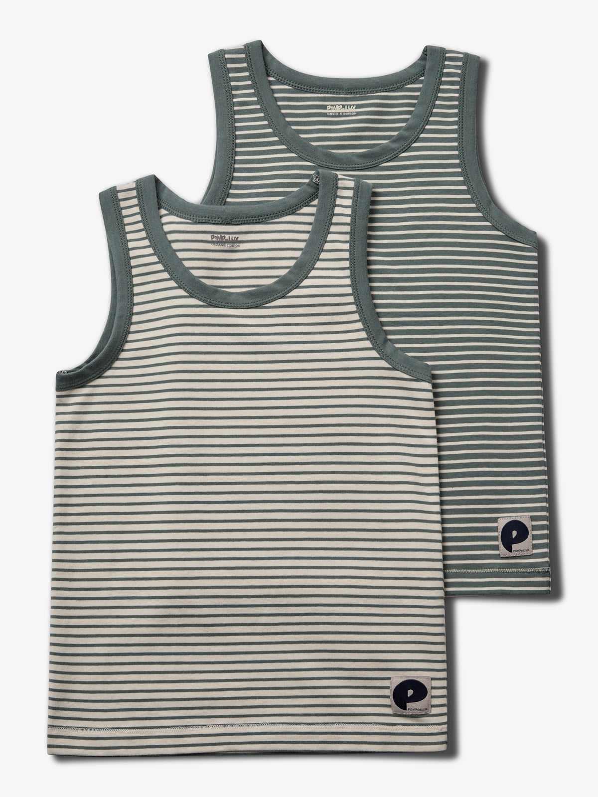 Undershirt 2-pack - Petrol | 100153 Carlo