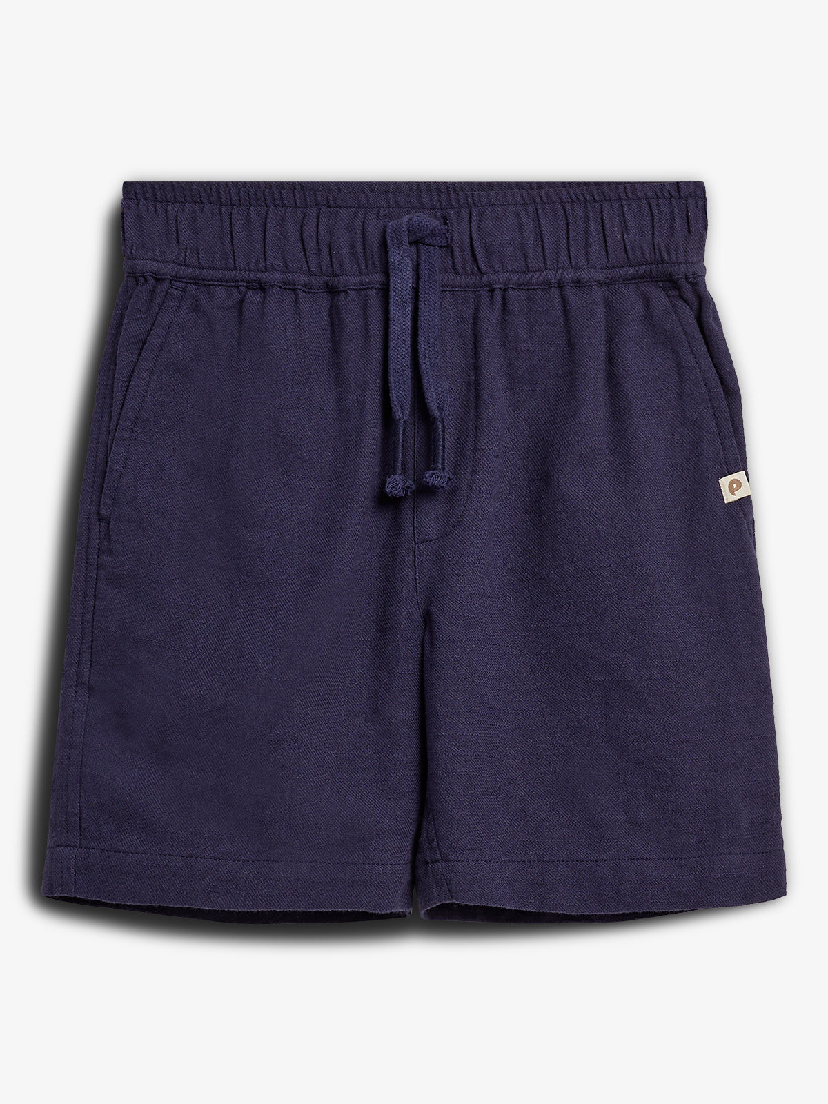 Baggy Linen Shorts - Navy | 100189 Noah