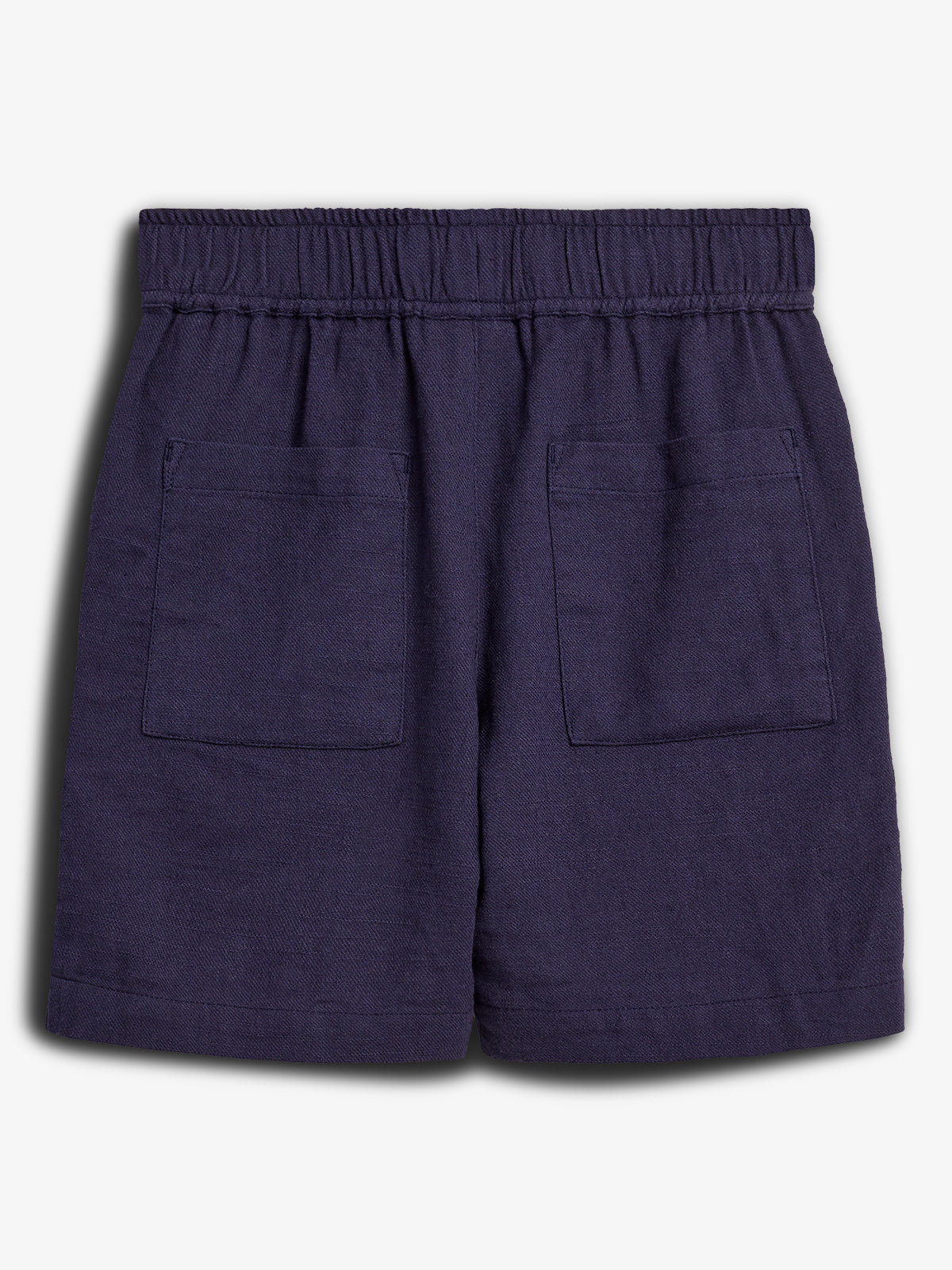 Baggy Linen Shorts - Navy | 100189 Noah