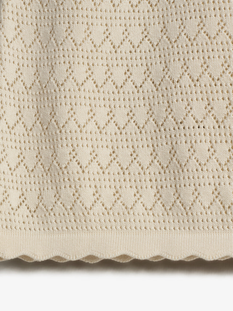 Knit Skirt - Tween - Off White | 100282 Vivi