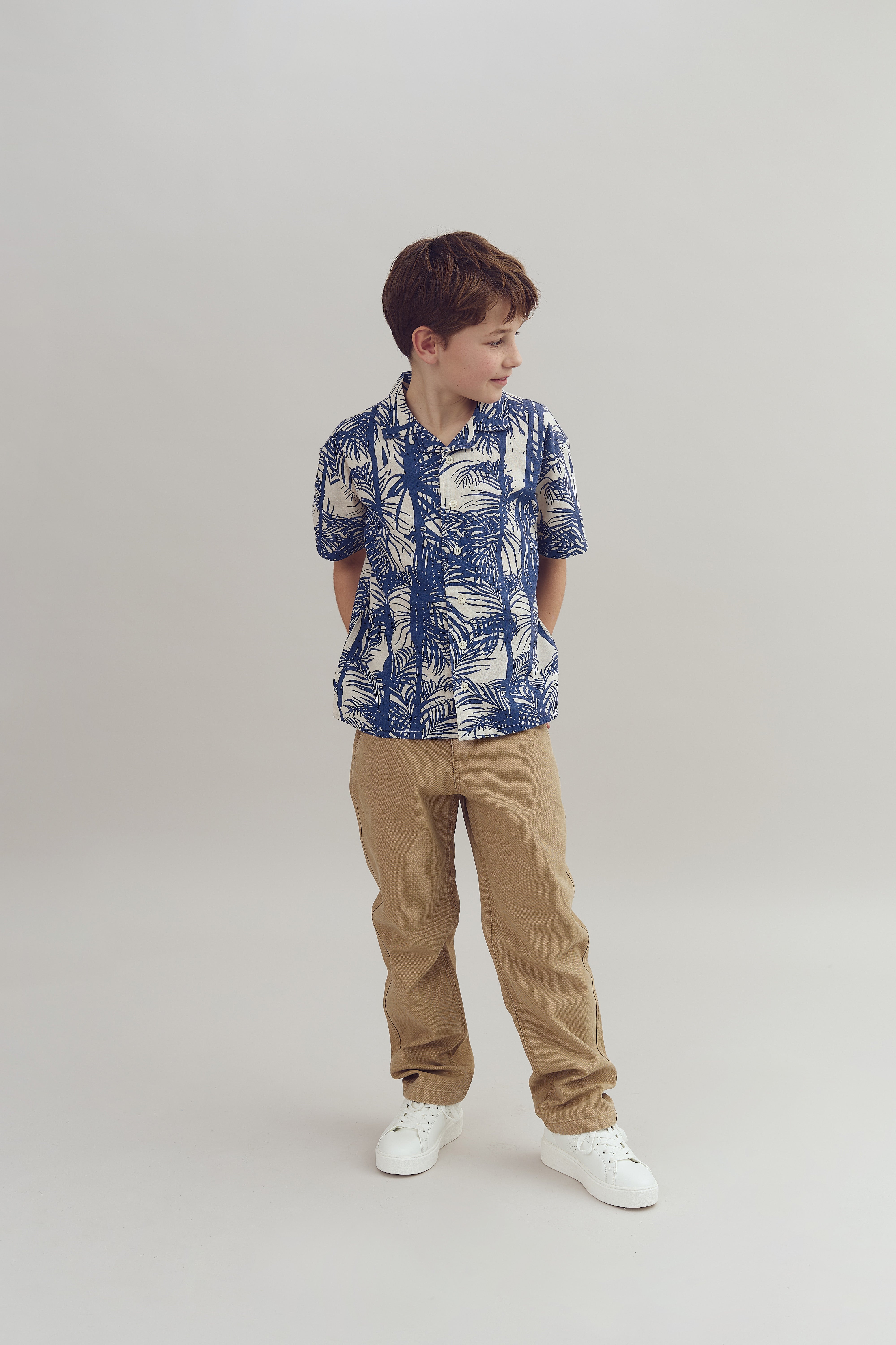 Canvas Trousers - Tween - Beige | 100335 Dereck