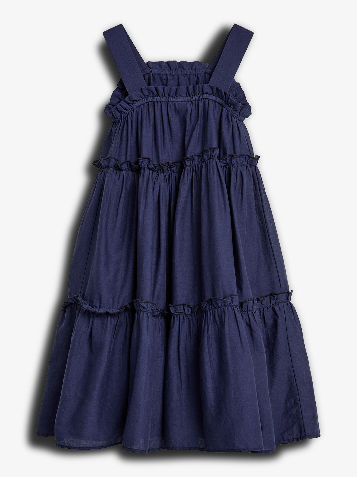 Tiered Dress - Navy | 100490 Hazel