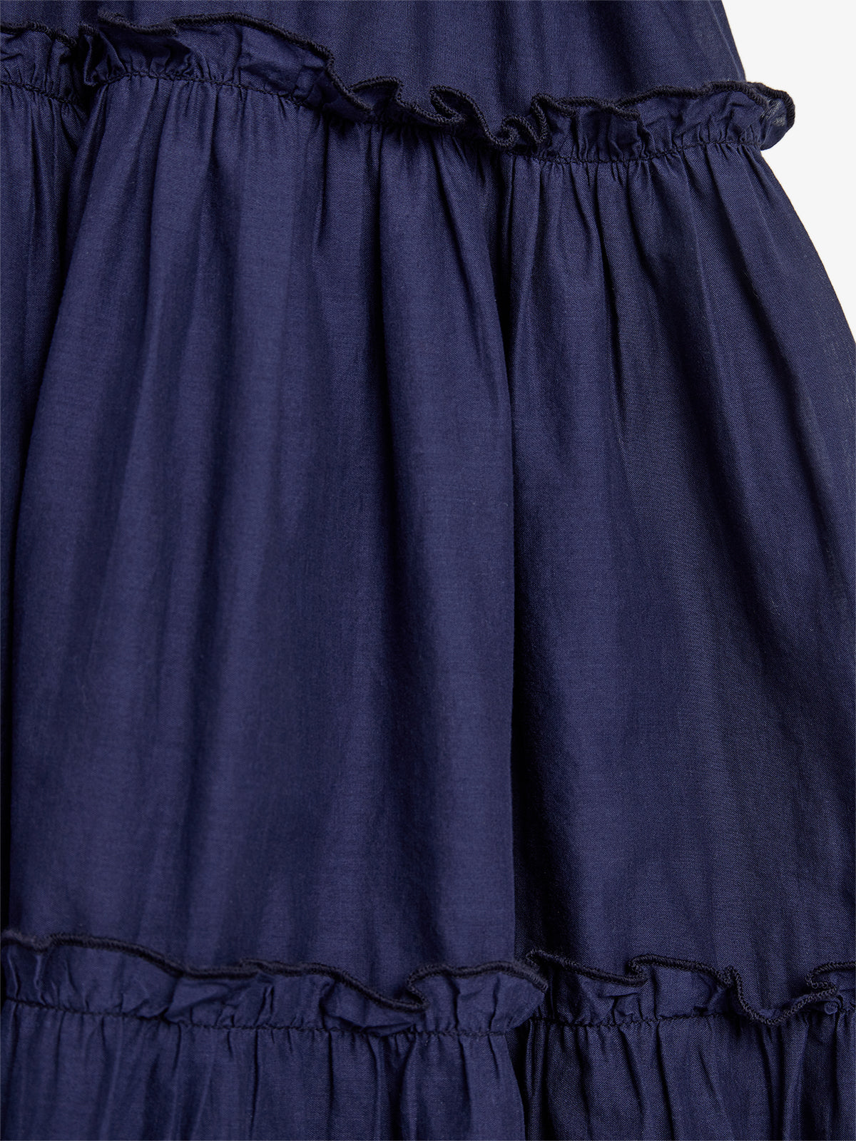 Tiered Dress - Navy | 100490 Hazel