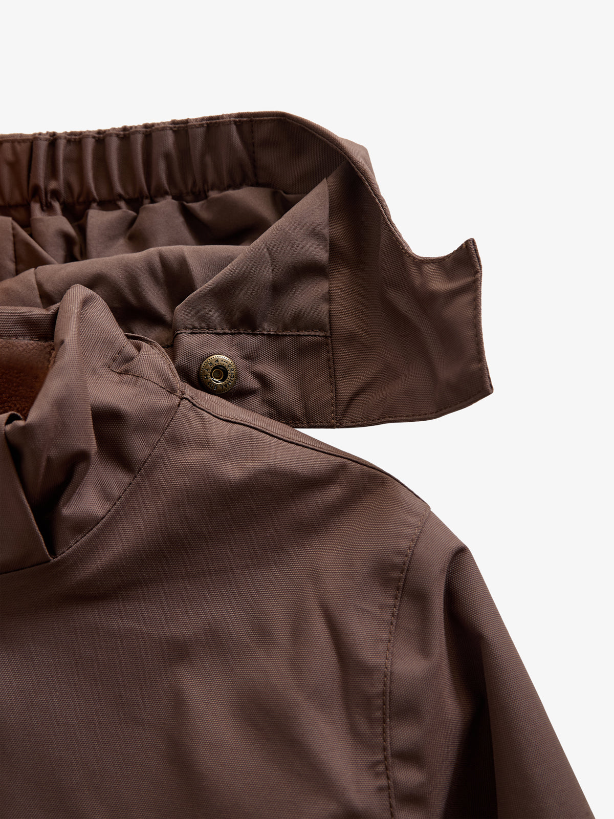Shell Jacket with Drawstring - Kids - Chocolate | 100497 Lucy