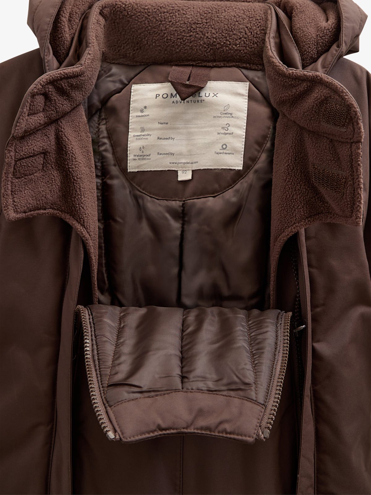 Double Zip Snowsuit - Kids - Chocolate | 100519 Calgary