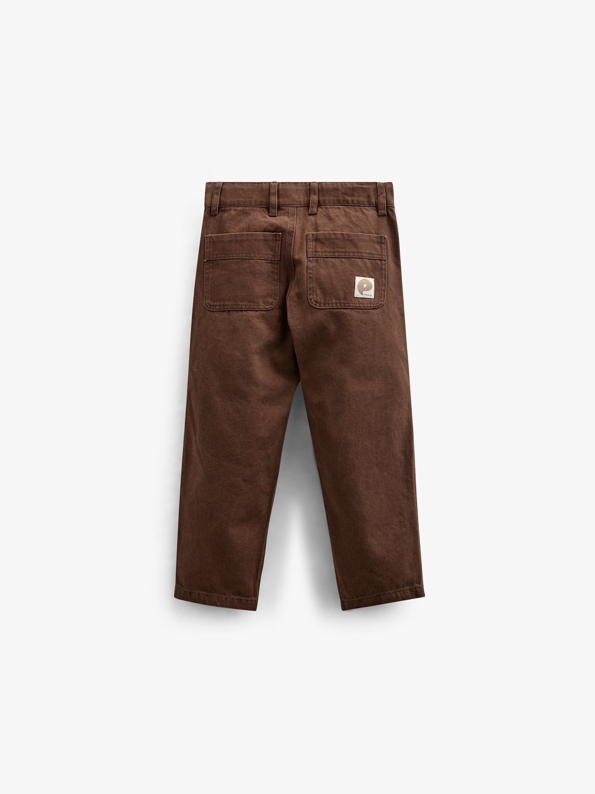 Twill Trousers - Kids - Chocolate | 100606 Carter