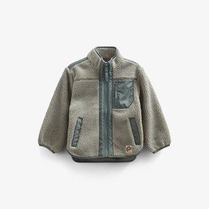 Pile Zip Jacket - All - Dusty Green | 100633 Elliot