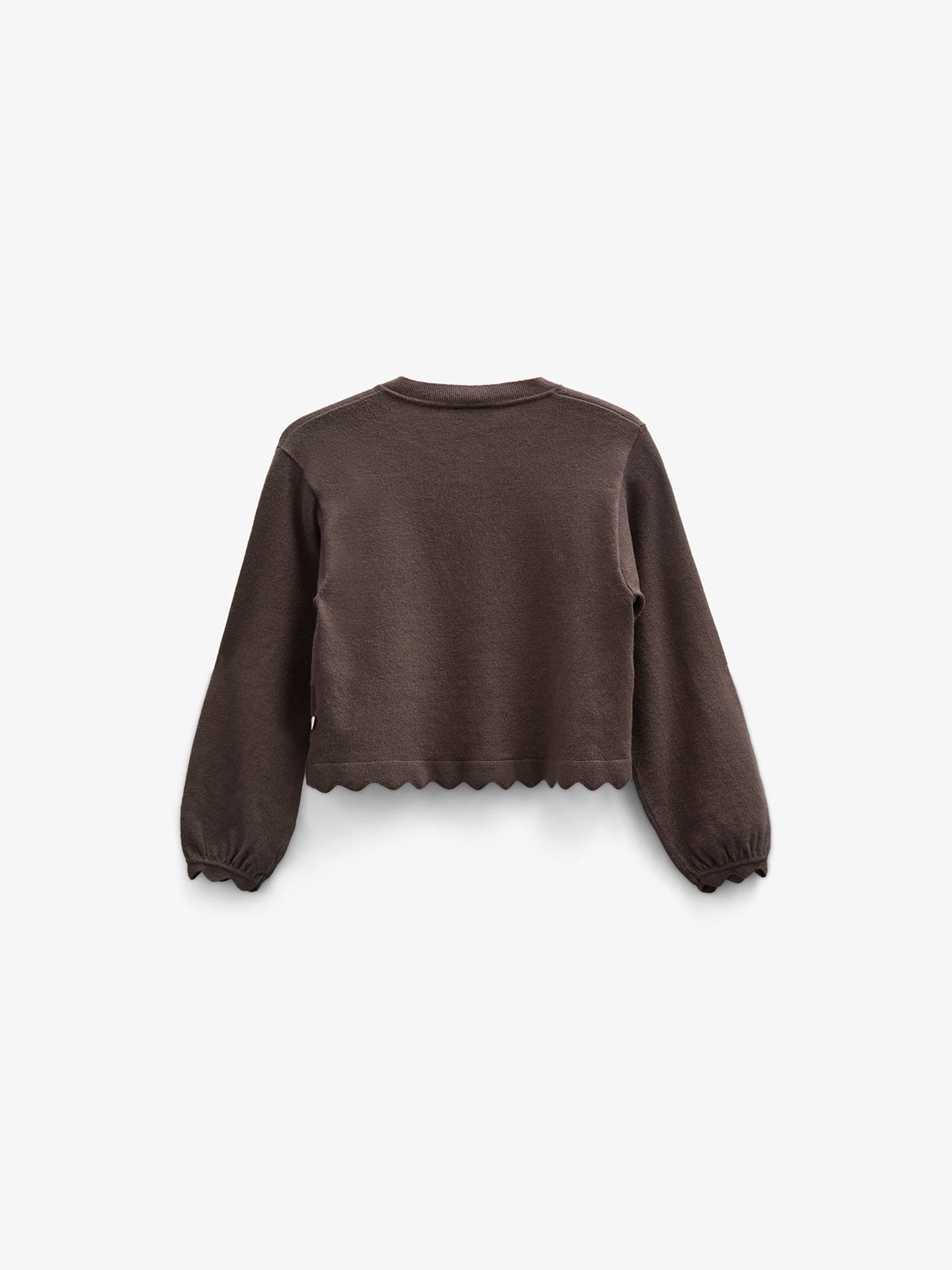 Cardigan - Tween - Chocolate | 100827 Nicole