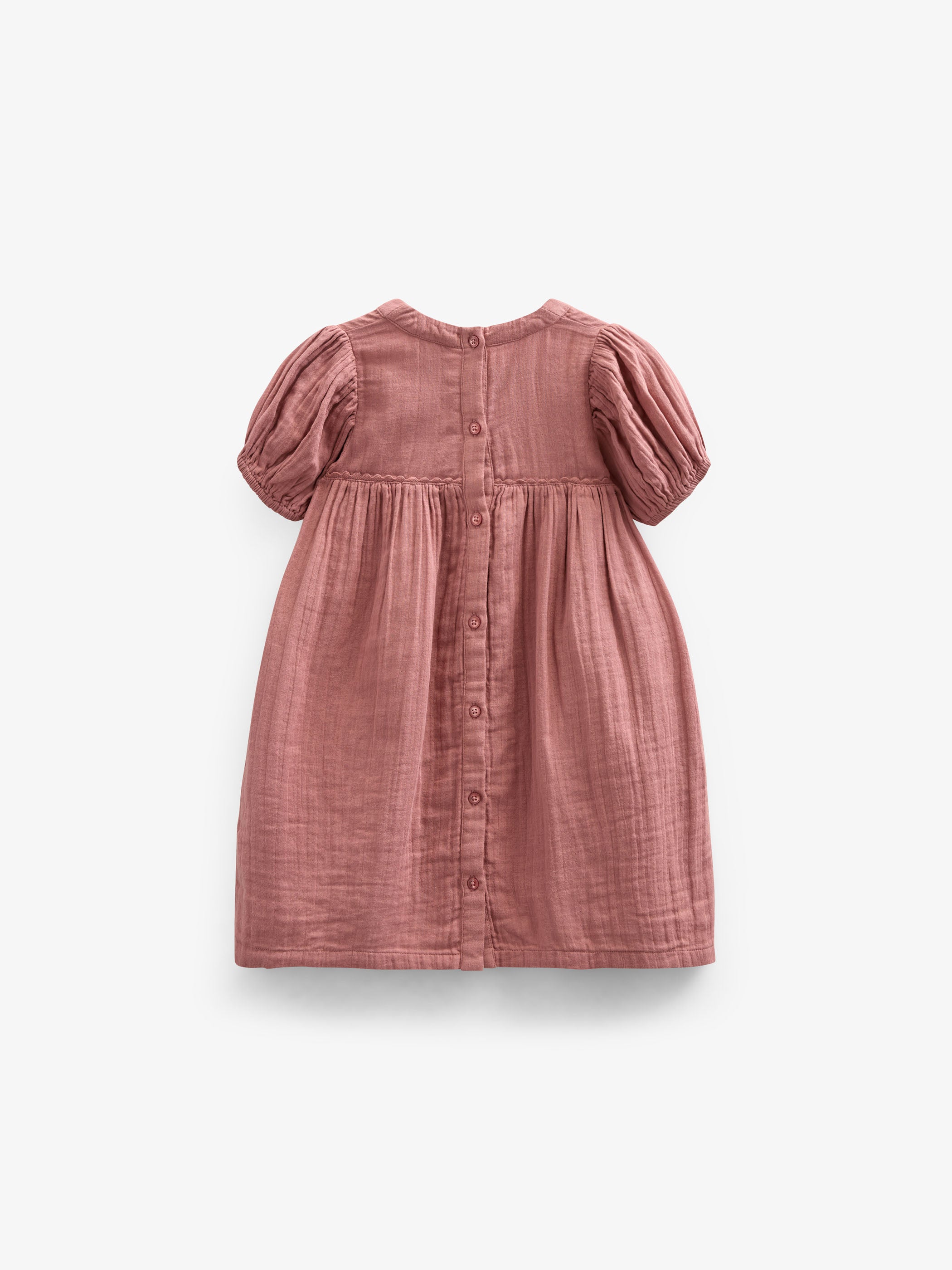 Gauze Dress - Kids - Old Rose | 100915 Jasmine
