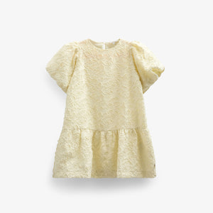 Cotton-blend Jacquard Dress - Tween - Sunlight | 100993 Giselle