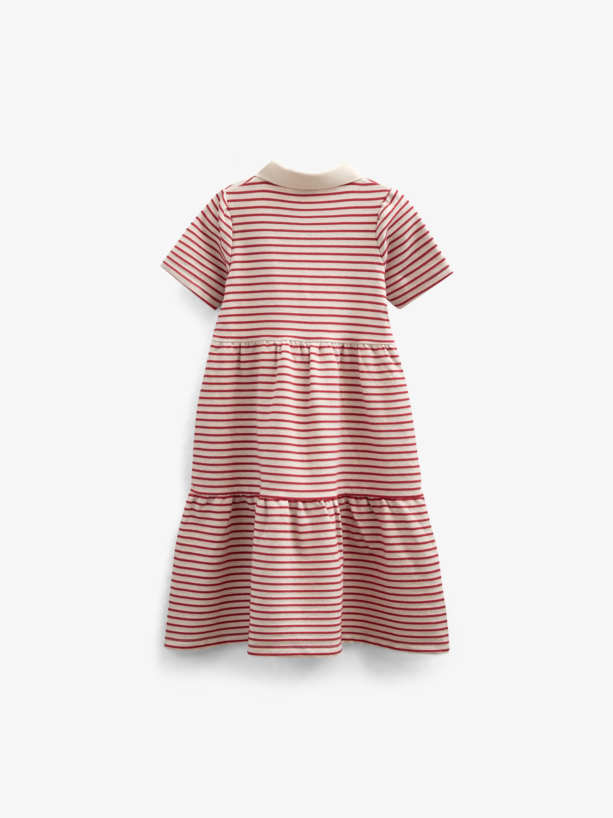 Striped Jersey Dress - Tween - Cherry Red | 101009 Emmie