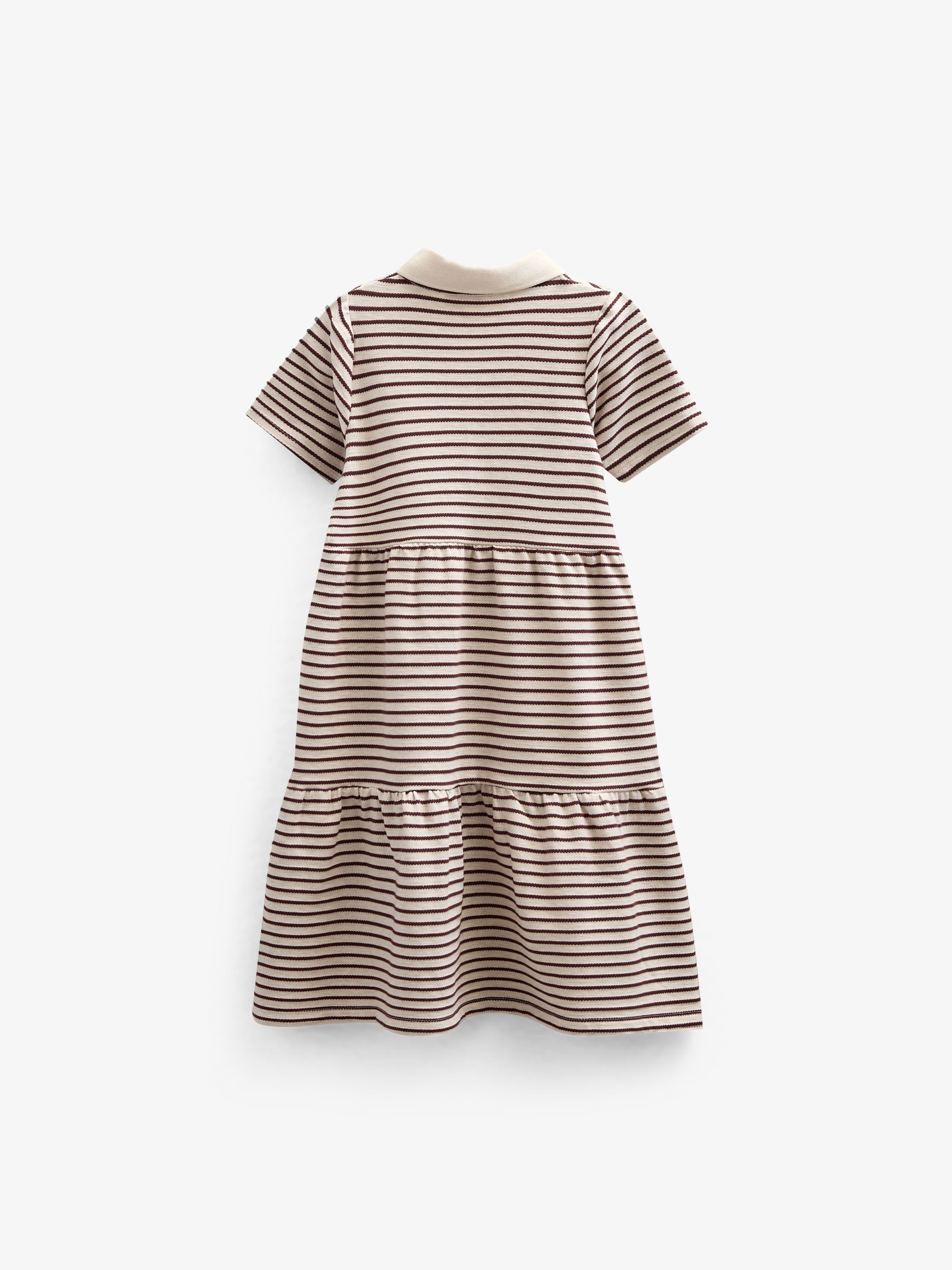 Striped Jersey Dress - Tween - Brown | 101011 Emmie
