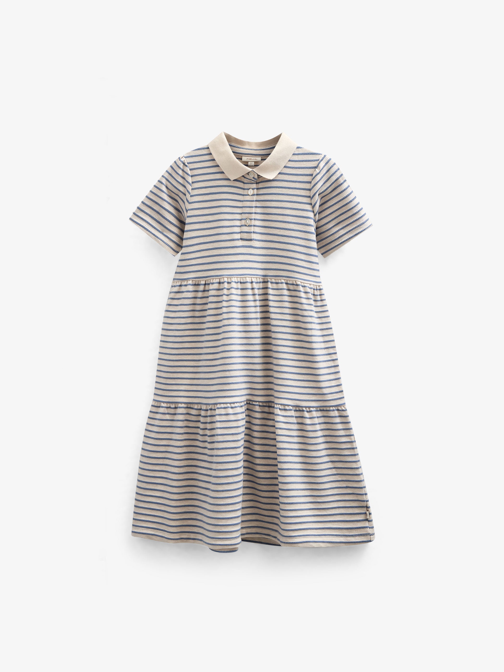 Striped Jersey Dress - Kids - Blue | 101012 Emmie