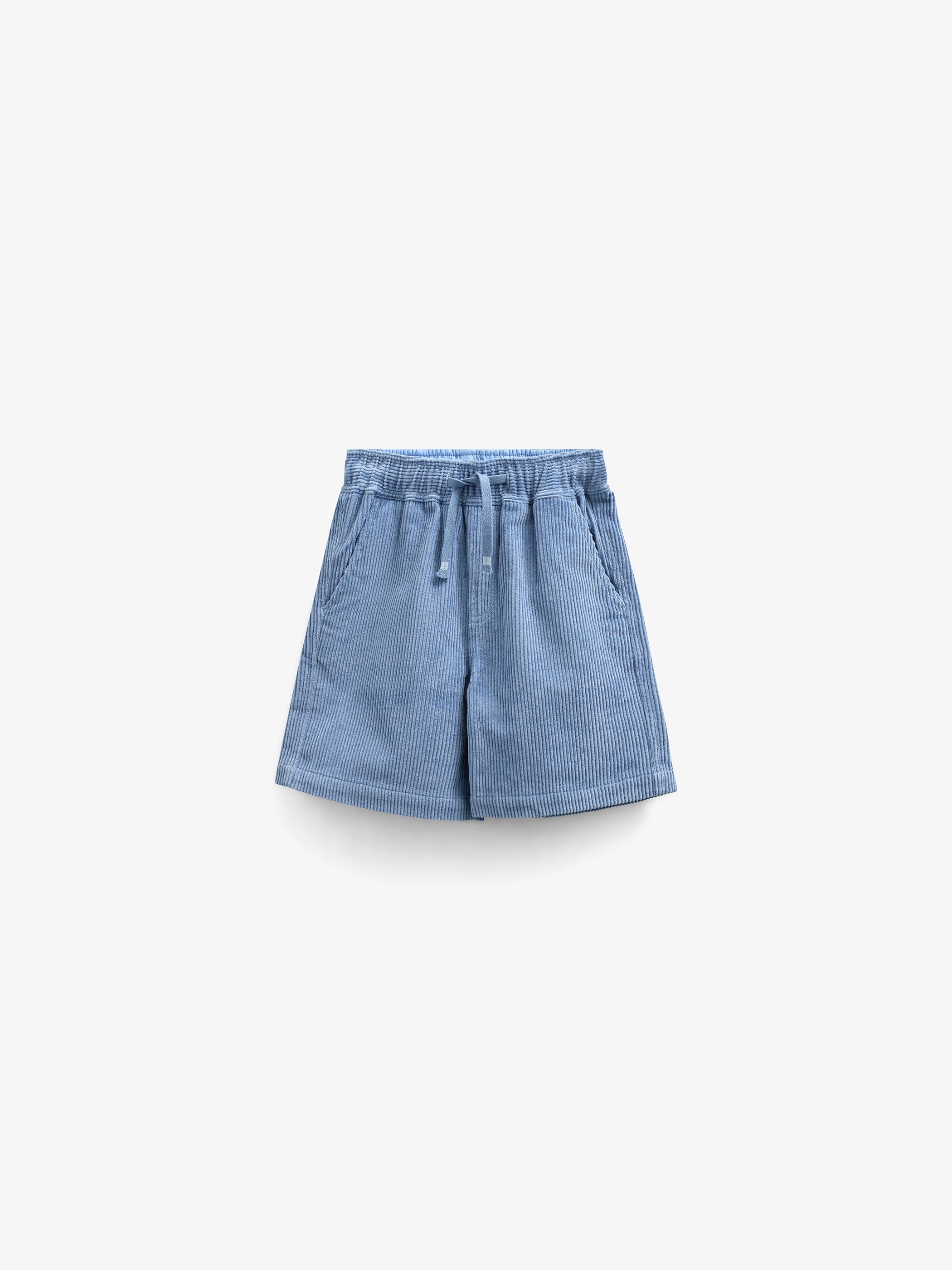 Pull-On Corduroy Shorts - Kids - Dusty Blue | 101100 Tobias