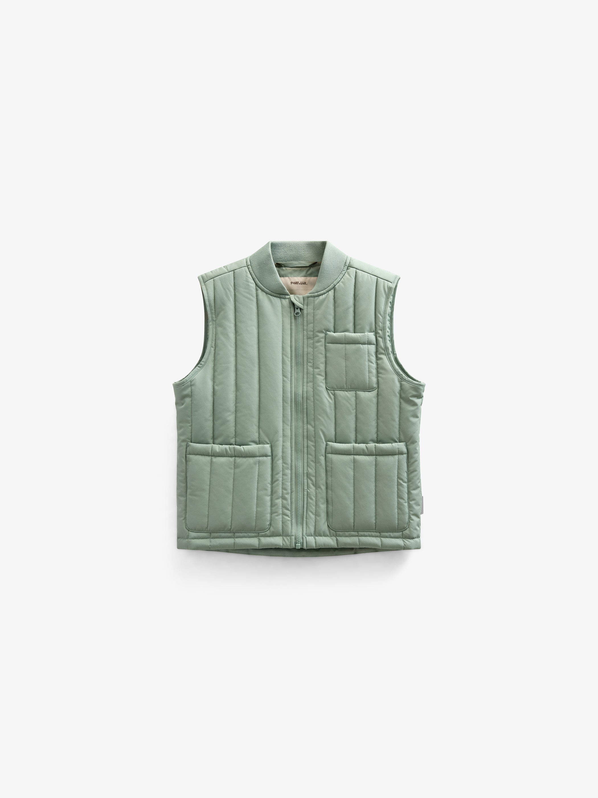 Thermal Tech Gilet - Kids - Dusty Green | 101116 Athur