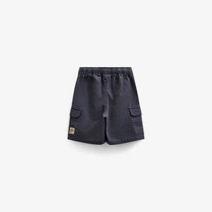 Canvas Cargo Shorts - Kids - Navy | 101122 Isack
