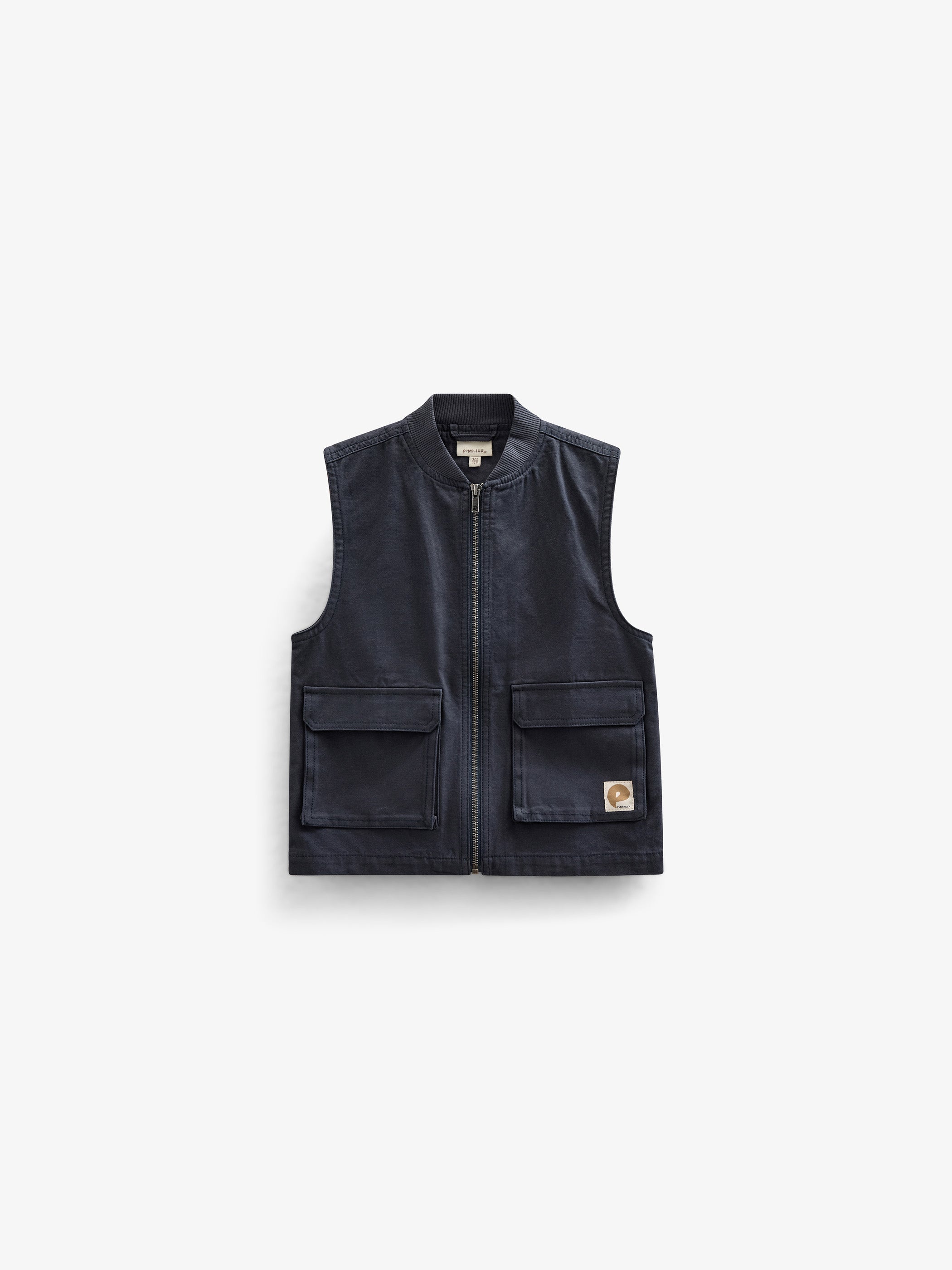 Canvas Cargo Gilet - Kids - Navy | 101130 Isack