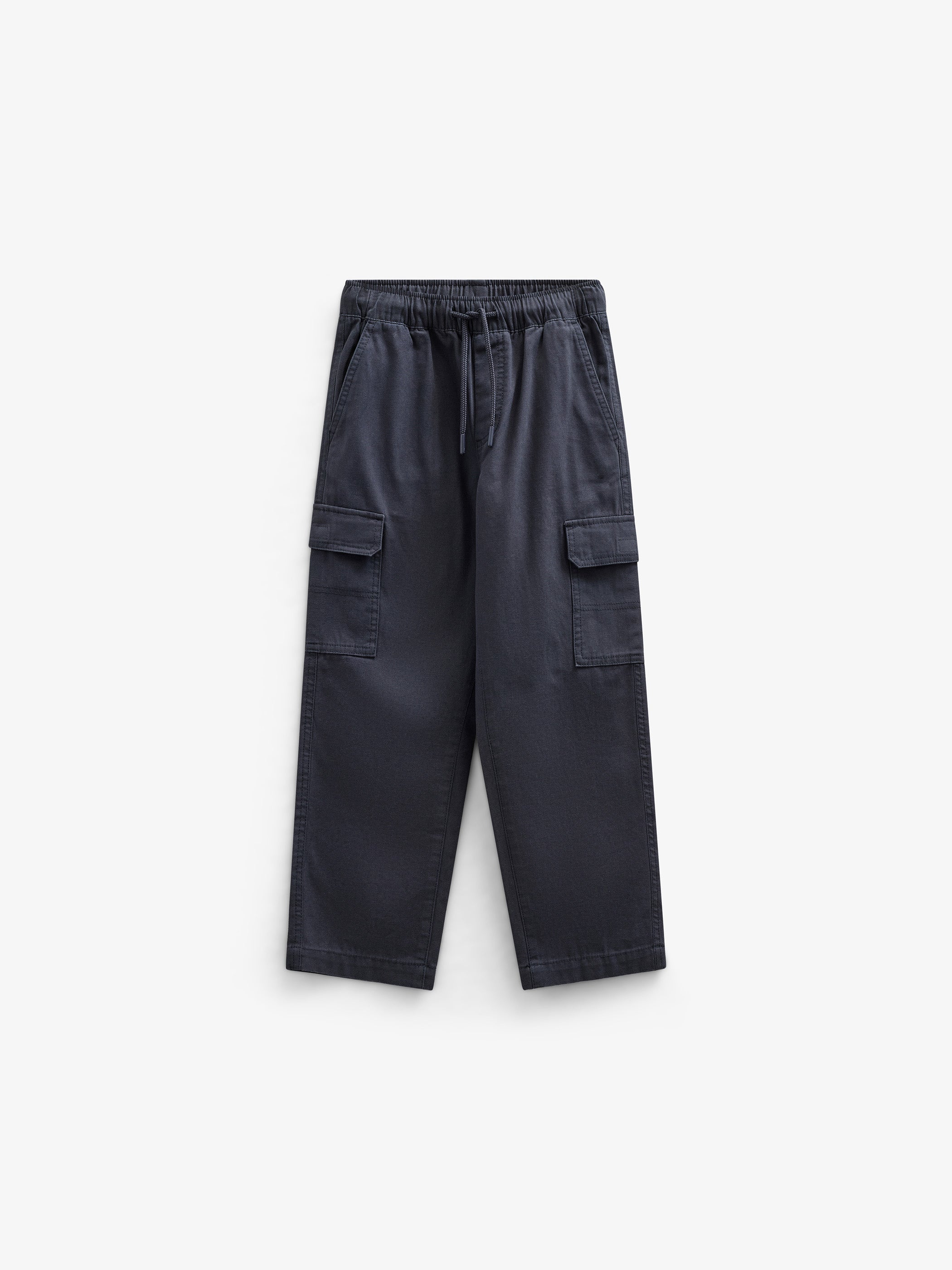 Canvas Trousers - Kids - Navy | 101134 Isack