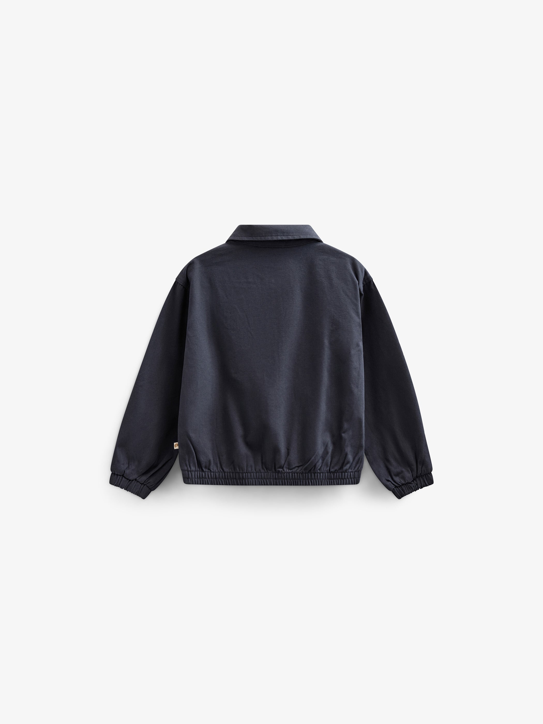 Canvas Bomber Jacket - Kids - Navy | 101138 Isack