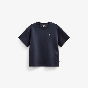 Waffle T-shirt - Tween - Navy | 101153 Evan