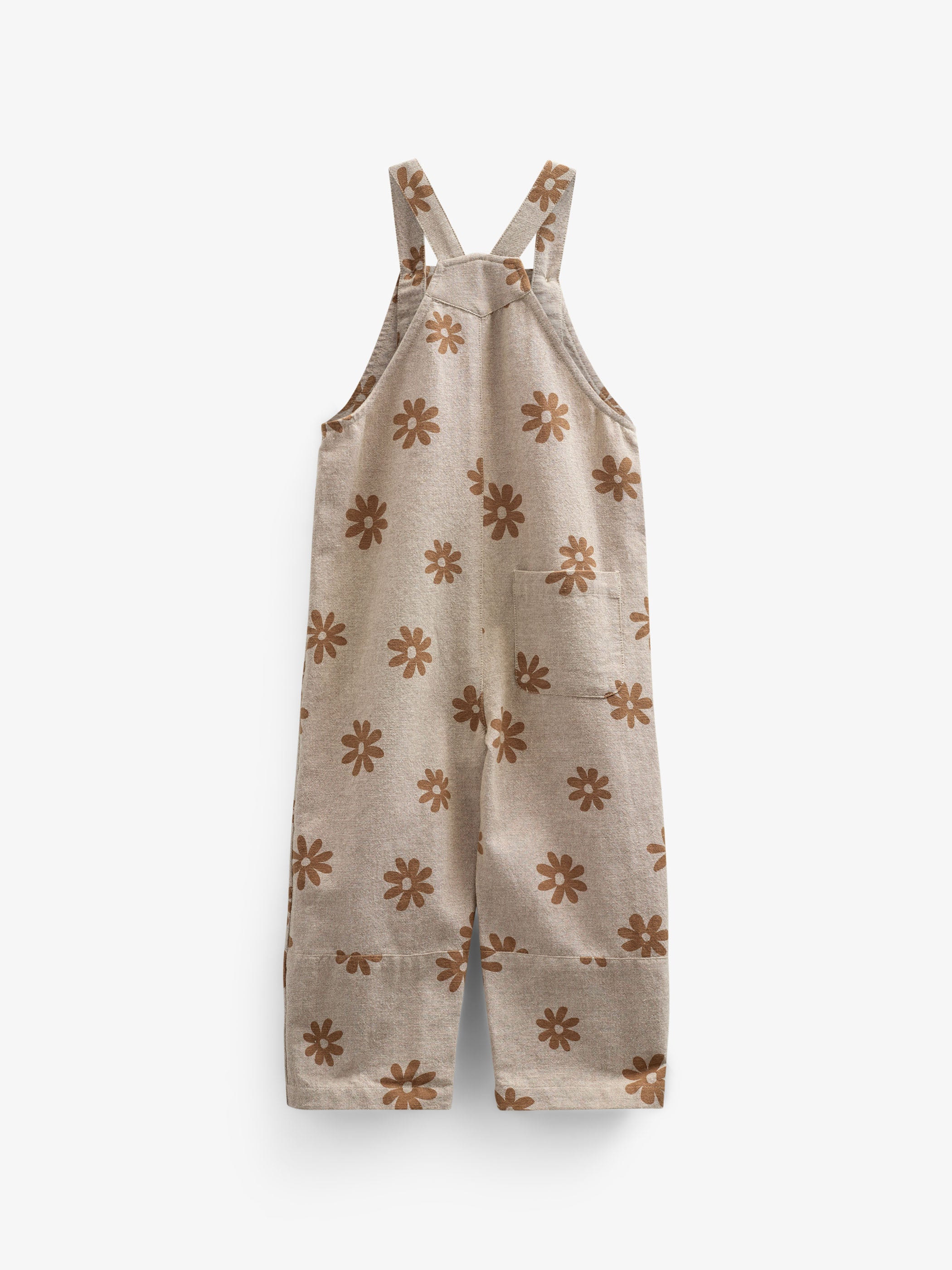 Printed Cotton Overall - Kids - Sand | 101210 Molly