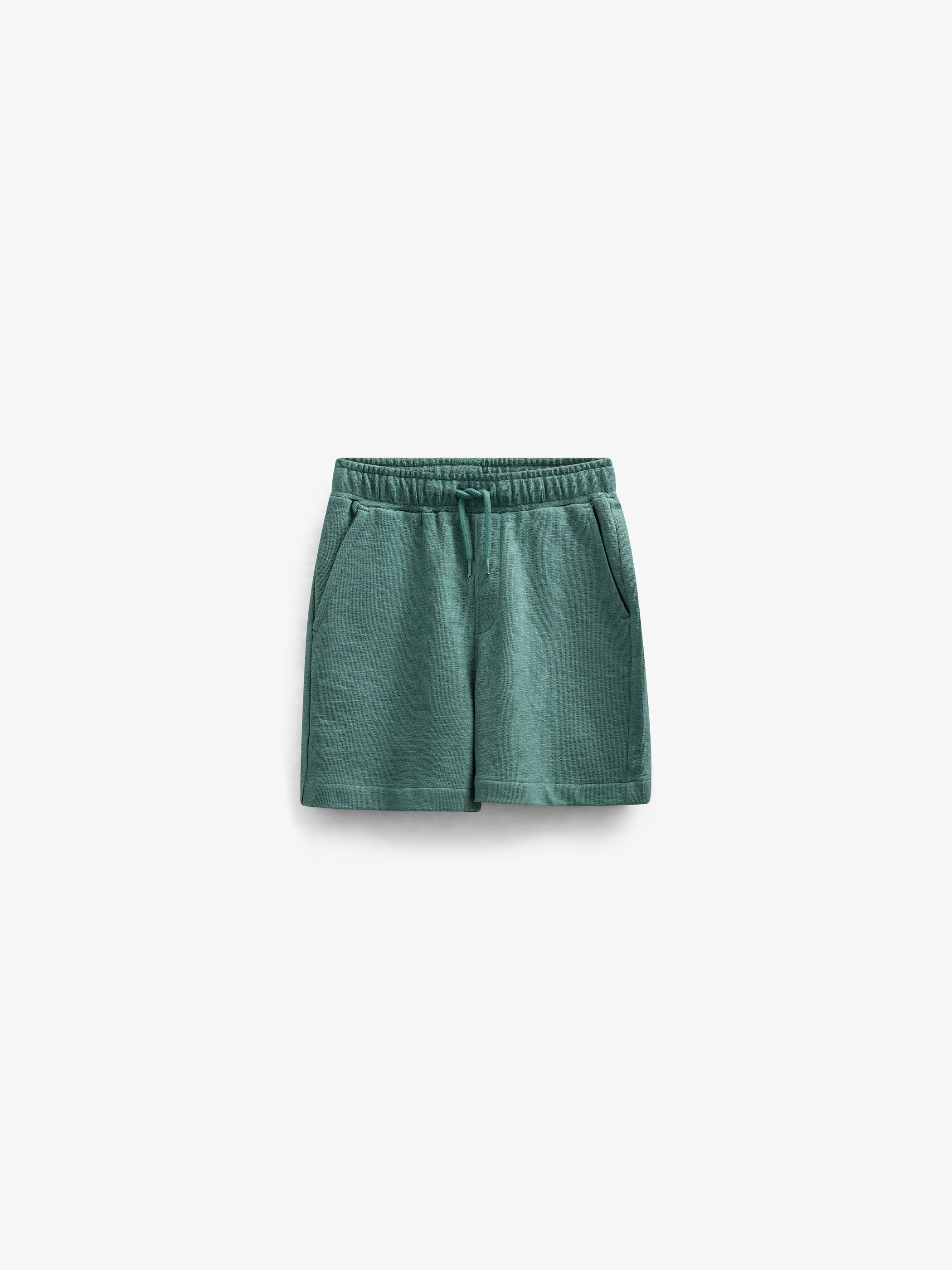 Textured Jersey Shorts - Kids - Tropical Green | 101219 Sonny