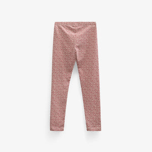 Jersey Leggings - Kids - Cherry Red | 101229 Lea