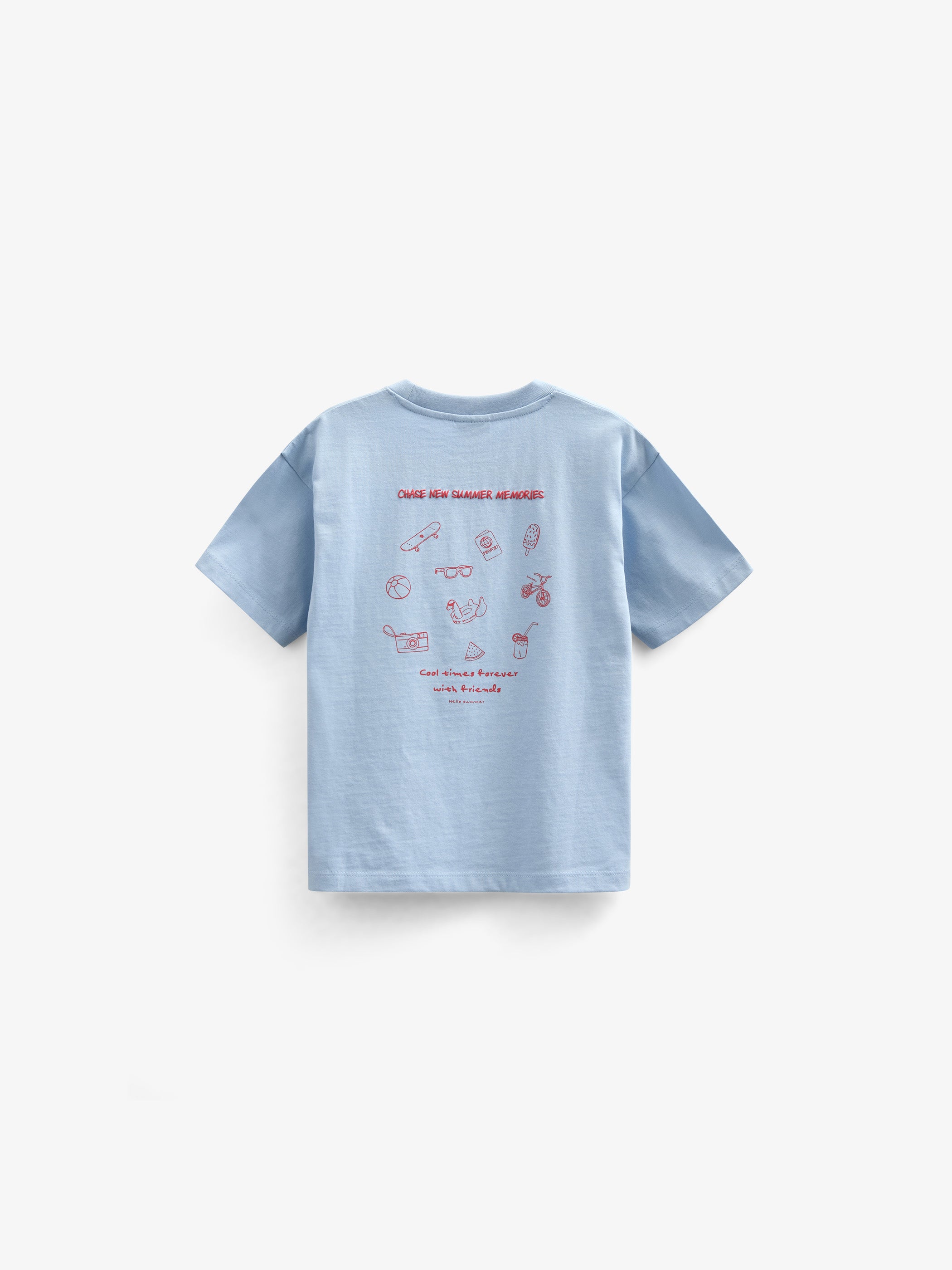 Cool Times T-shirt - Kids - Powder Blue | 101249 Daniel