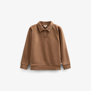 Polo Sweatshirt - Kids - Coconut | 101255 Carter