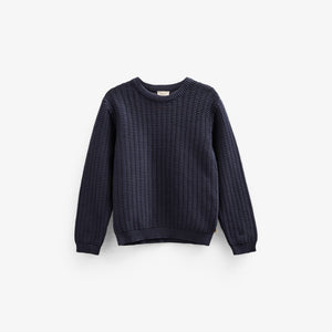 Knit Solid - Tween - Navy | 101282 Brady