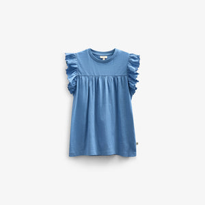 Jersey Blouse - Tween - Blue | 101331 Lucia