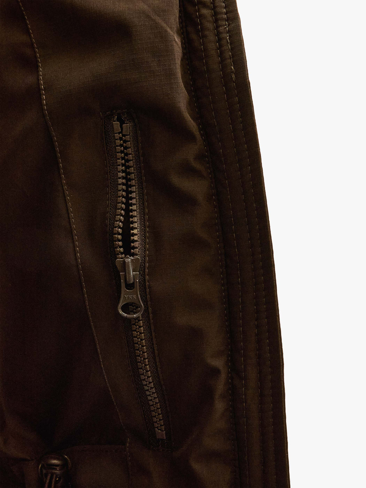 Winter Puffer Jacket with Drawstring - Tween - Dark Brown | 101414 Elenor
