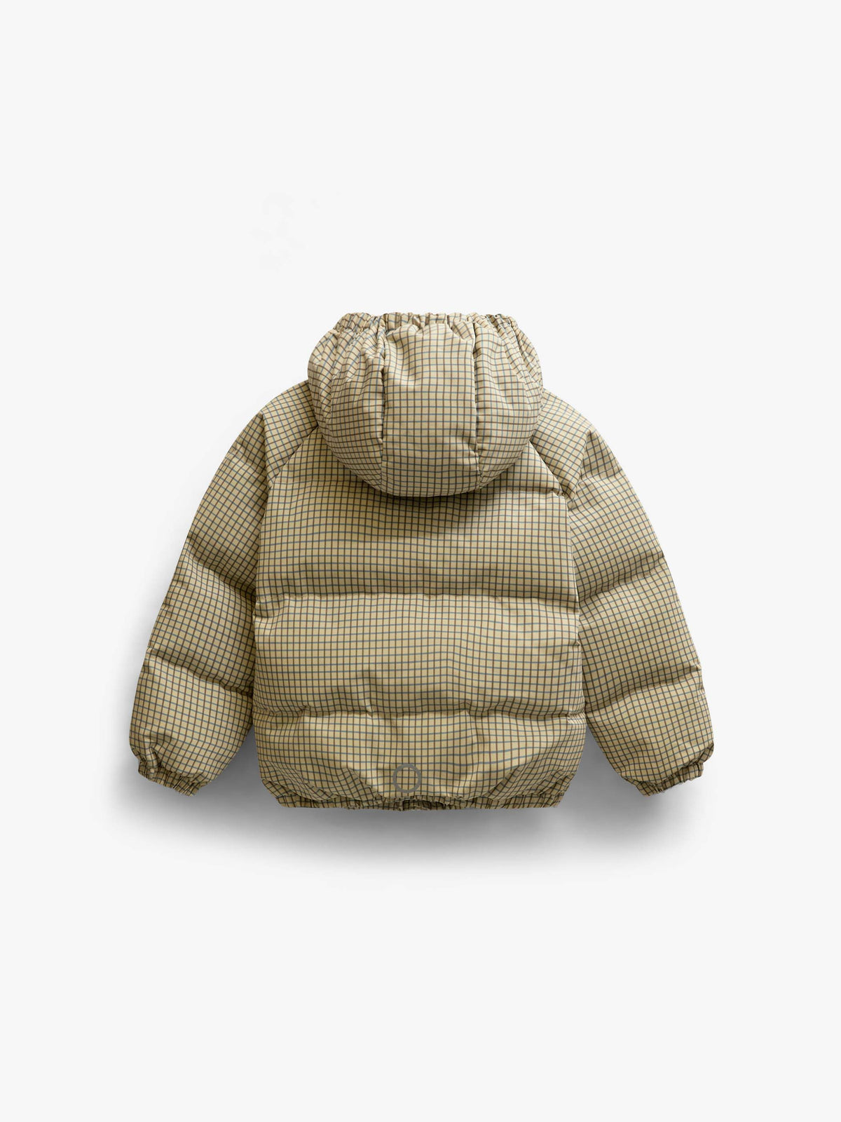 Checked Puffer Jacket - Tween - Brown | 101423 Riley