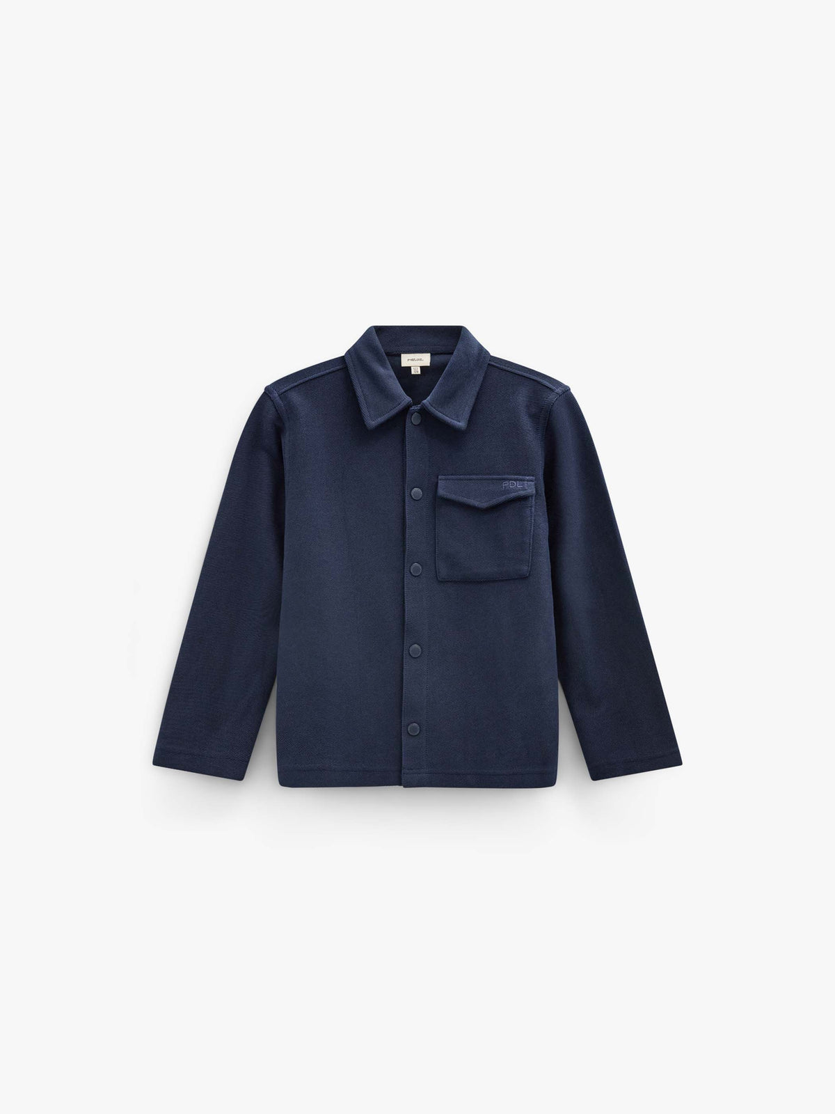 Textured Sweat Overshirt - Tween - Navy | 101501 Wilder