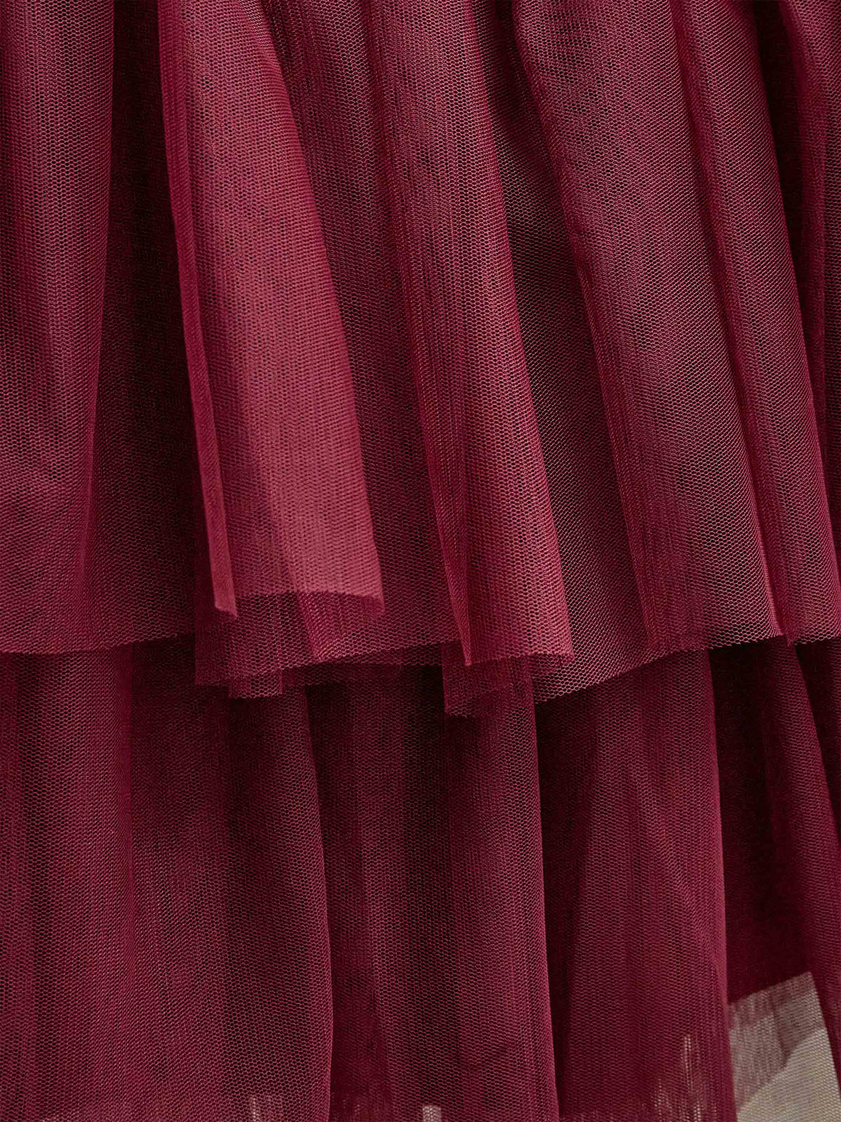 Tulle Skirt - Tween - Bordeaux | 101504 Bianca