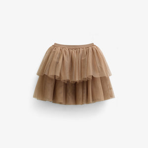 Tulle Skirt - Kids - Light Brown | 101505 Bianca