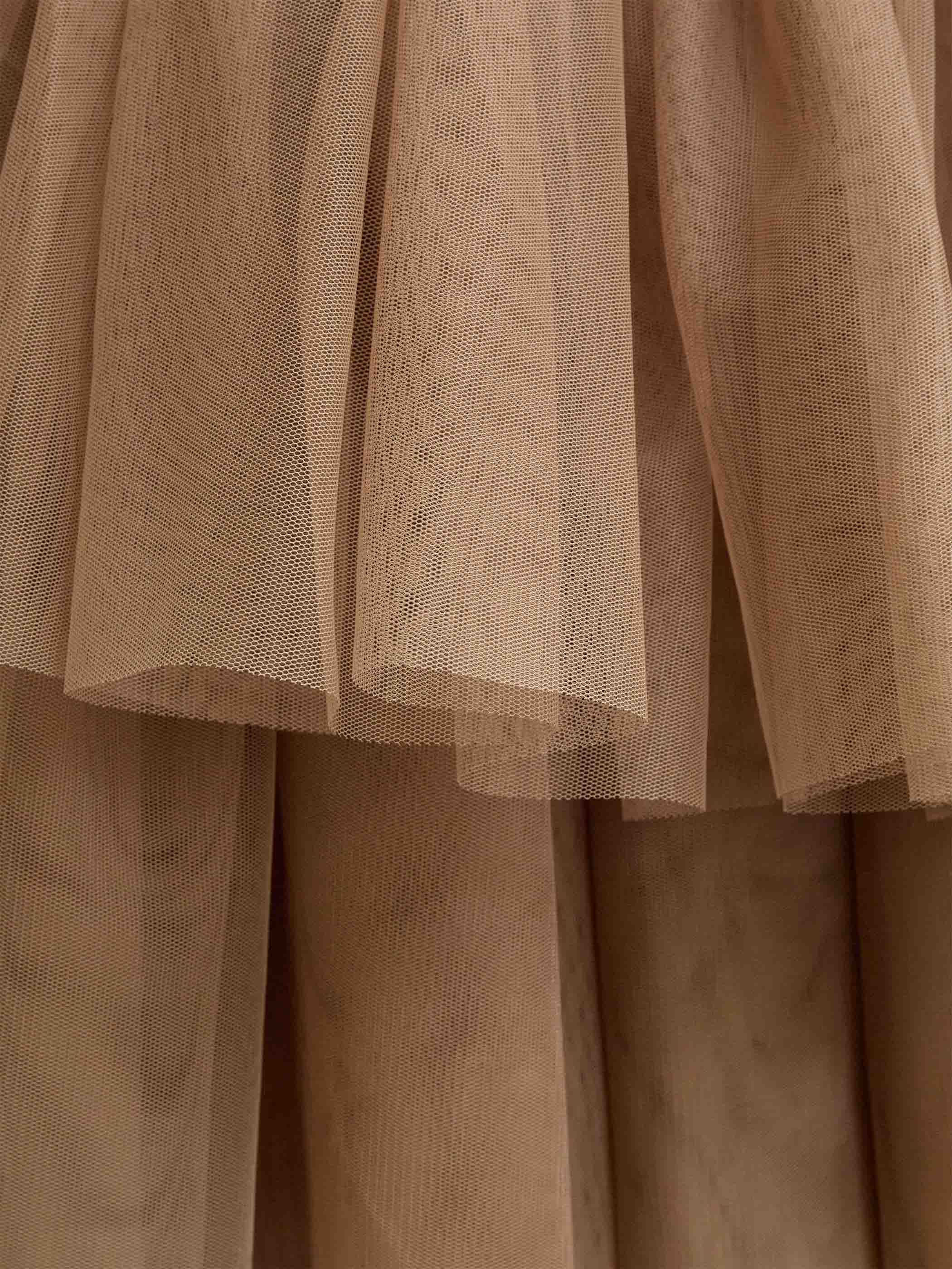 Tulle Skirt - Tween - Light Brown | 101506 Bianca