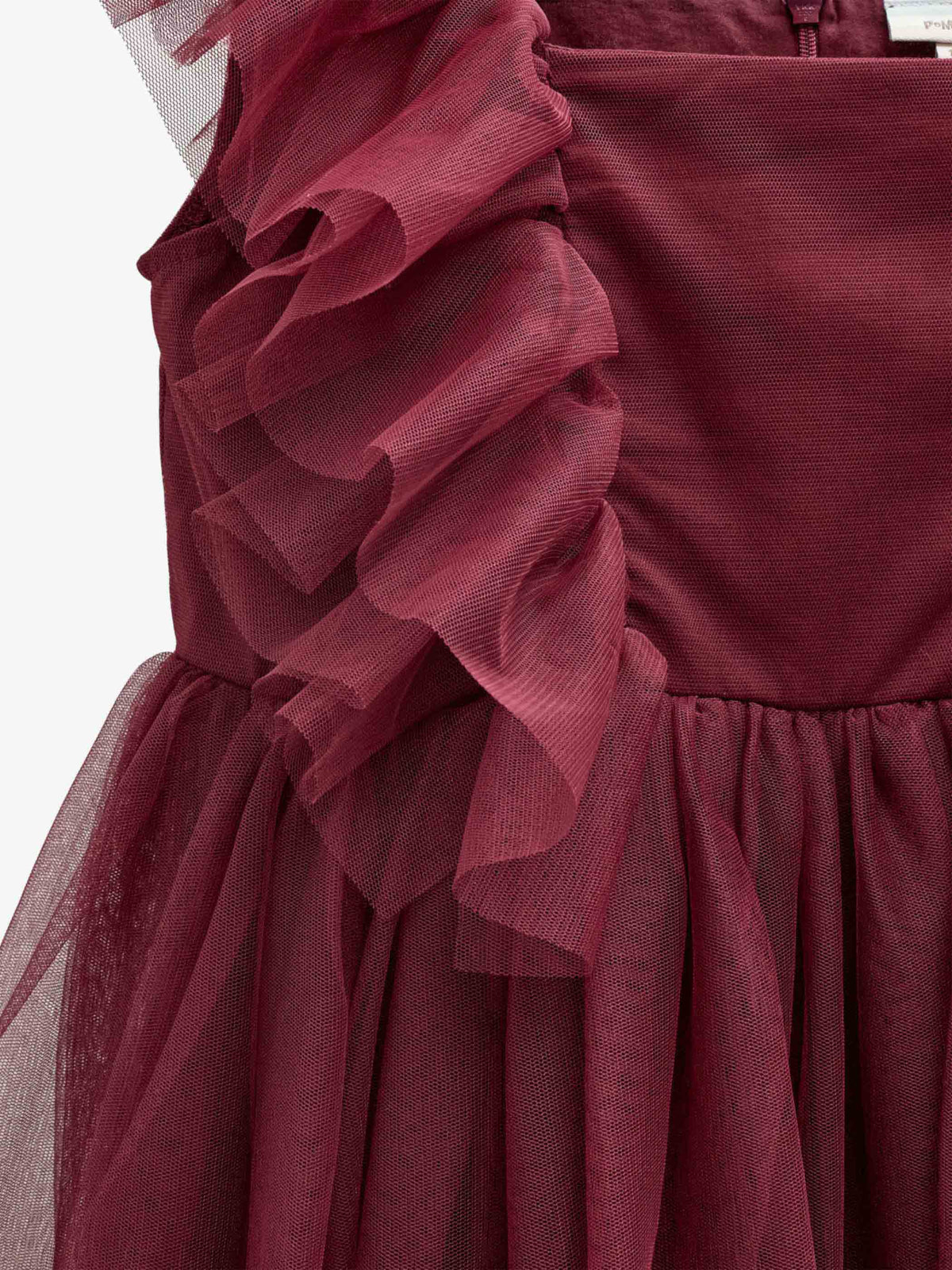 Tulle Dress - Tween - Bordeaux | 101508 Bianca