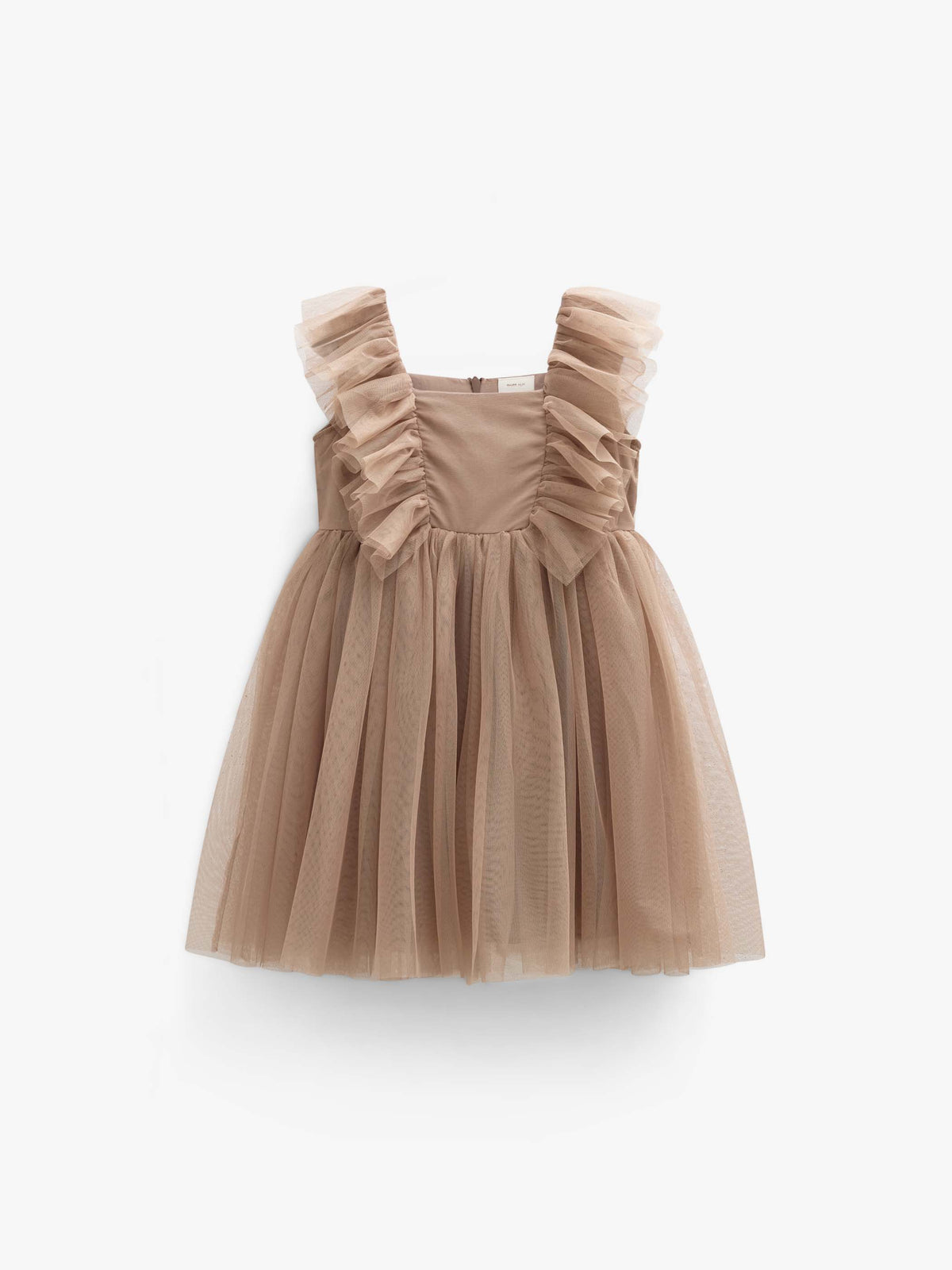 Tulle Dress - Kids - Light Brown | 101509 Bianca