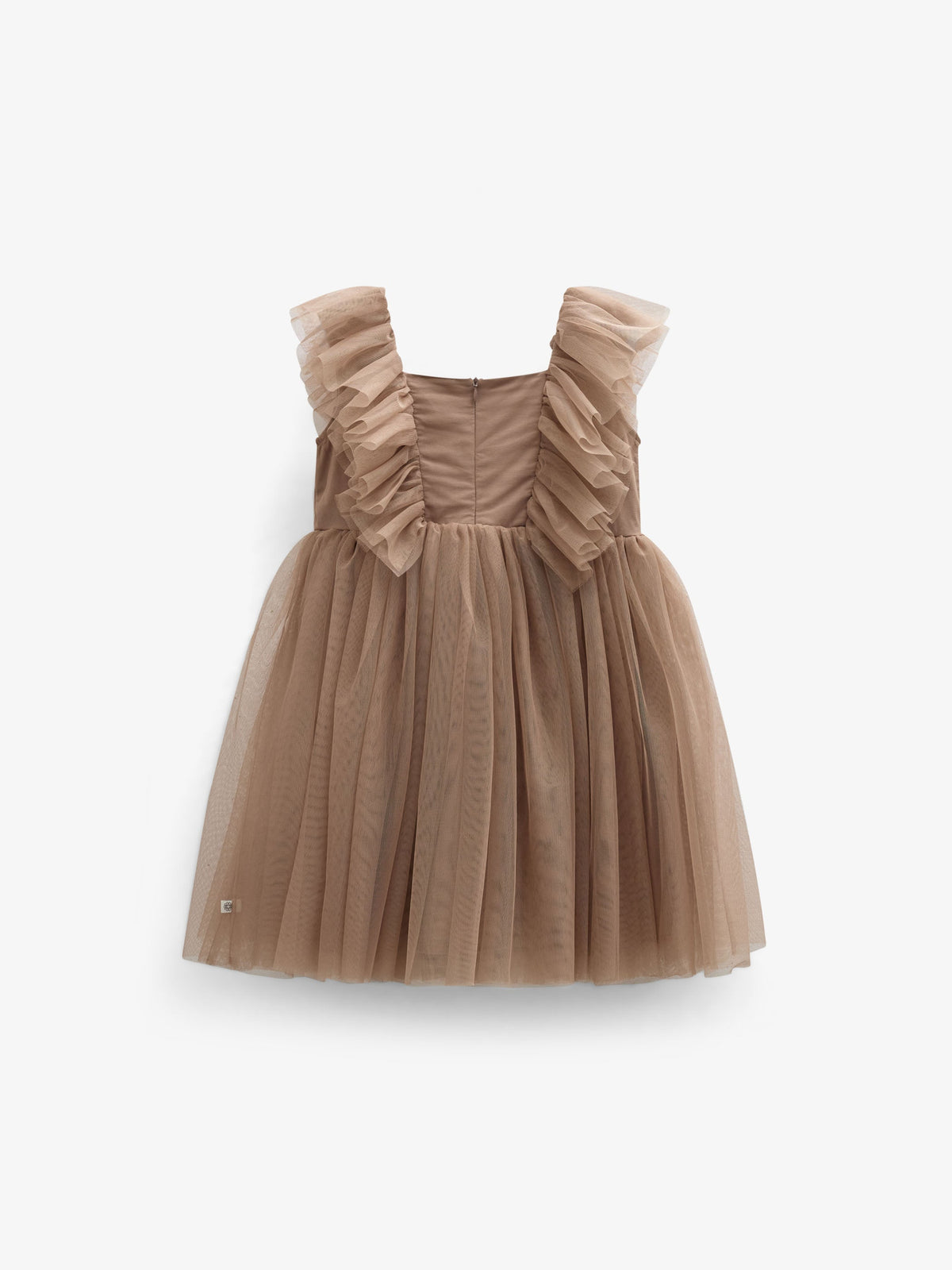 Tulle Dress - Tween - Light Brown | 101510 Bianca
