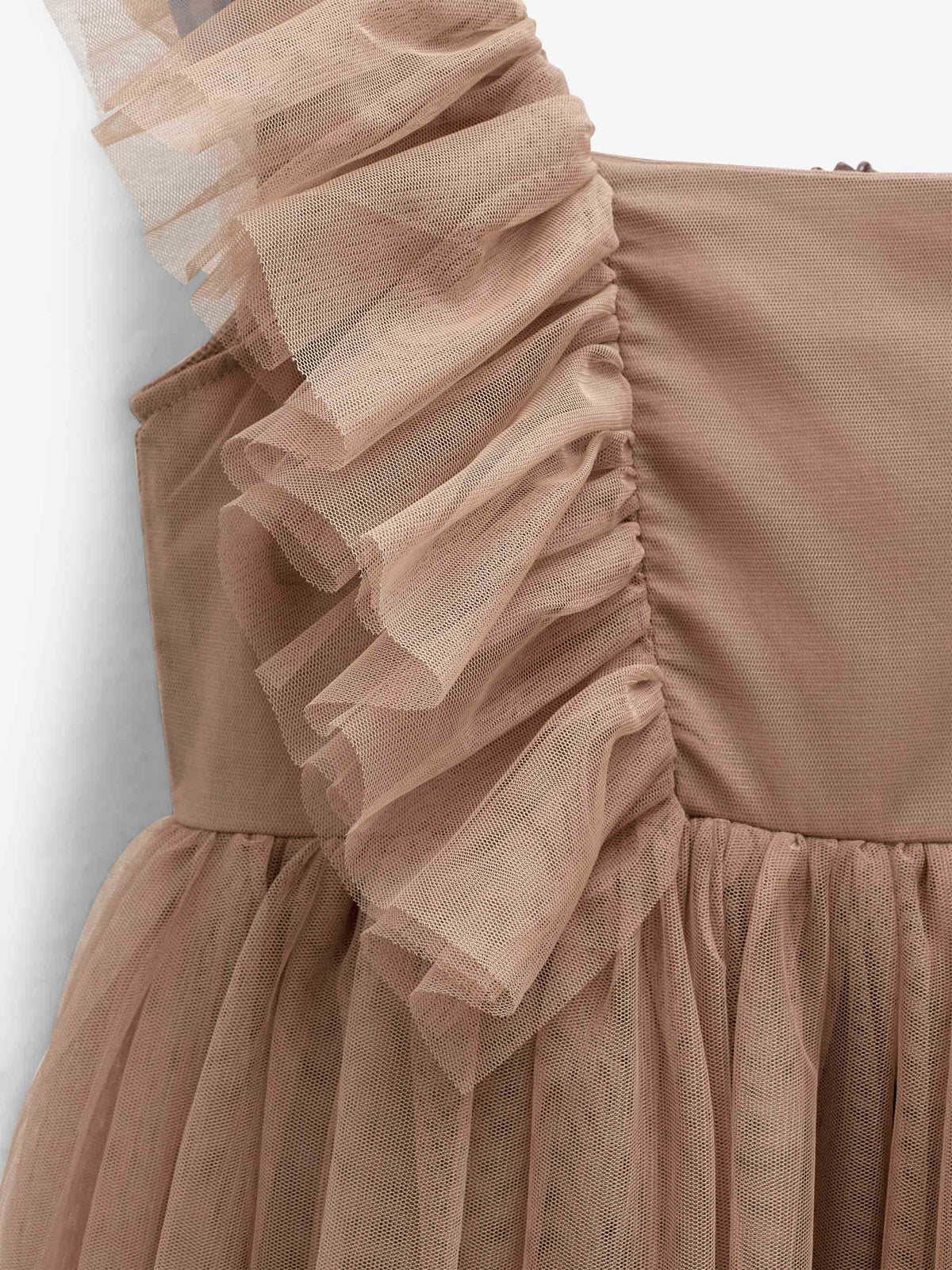 Tulle Dress - Kids - Light Brown | 101509 Bianca