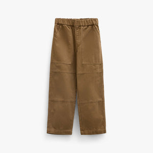 Canvas Patch Pocket Trousers - Tween - Light Brown | 101534 Greyson