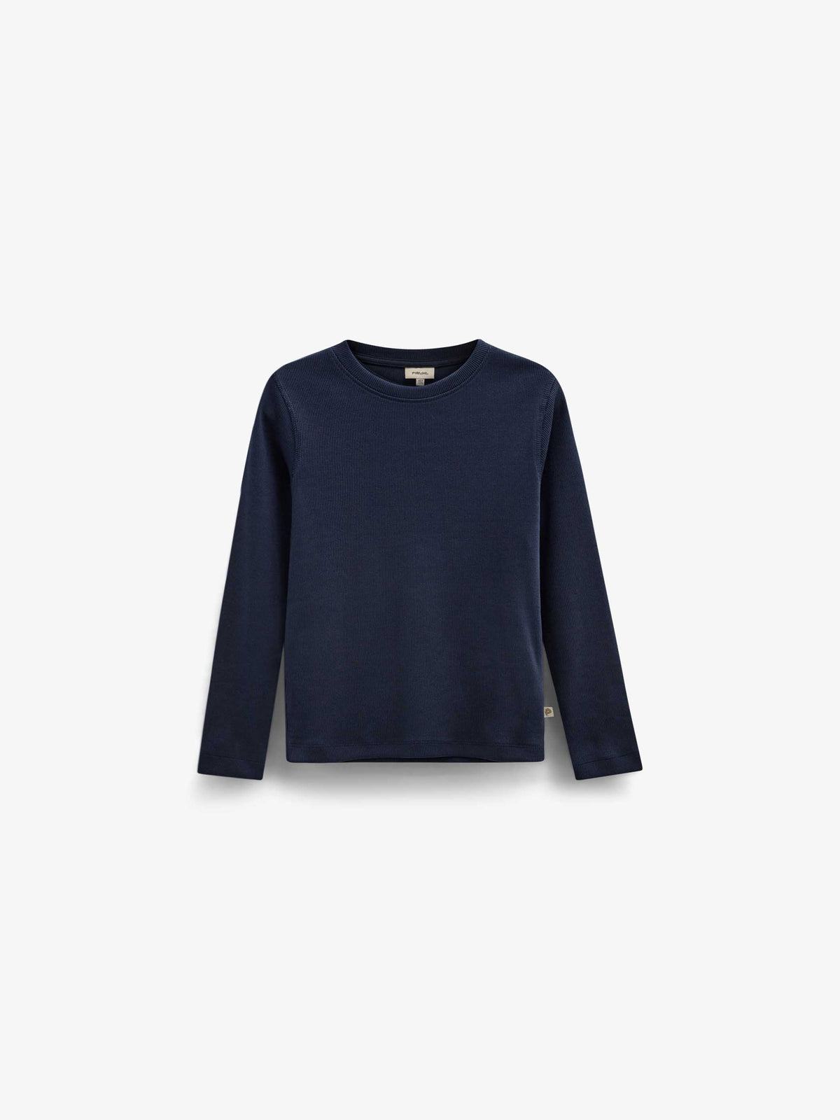 Ribbed Long-Sleeve T-Shirt - Kids - Navy | 101597 Conrad