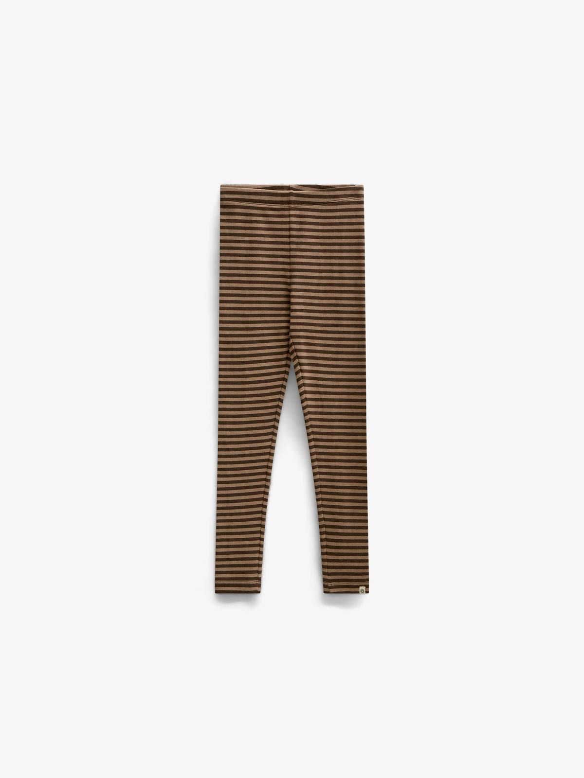 Striped Rib Leggings - Kids - Brown/Light Brown | 101610 Gloria