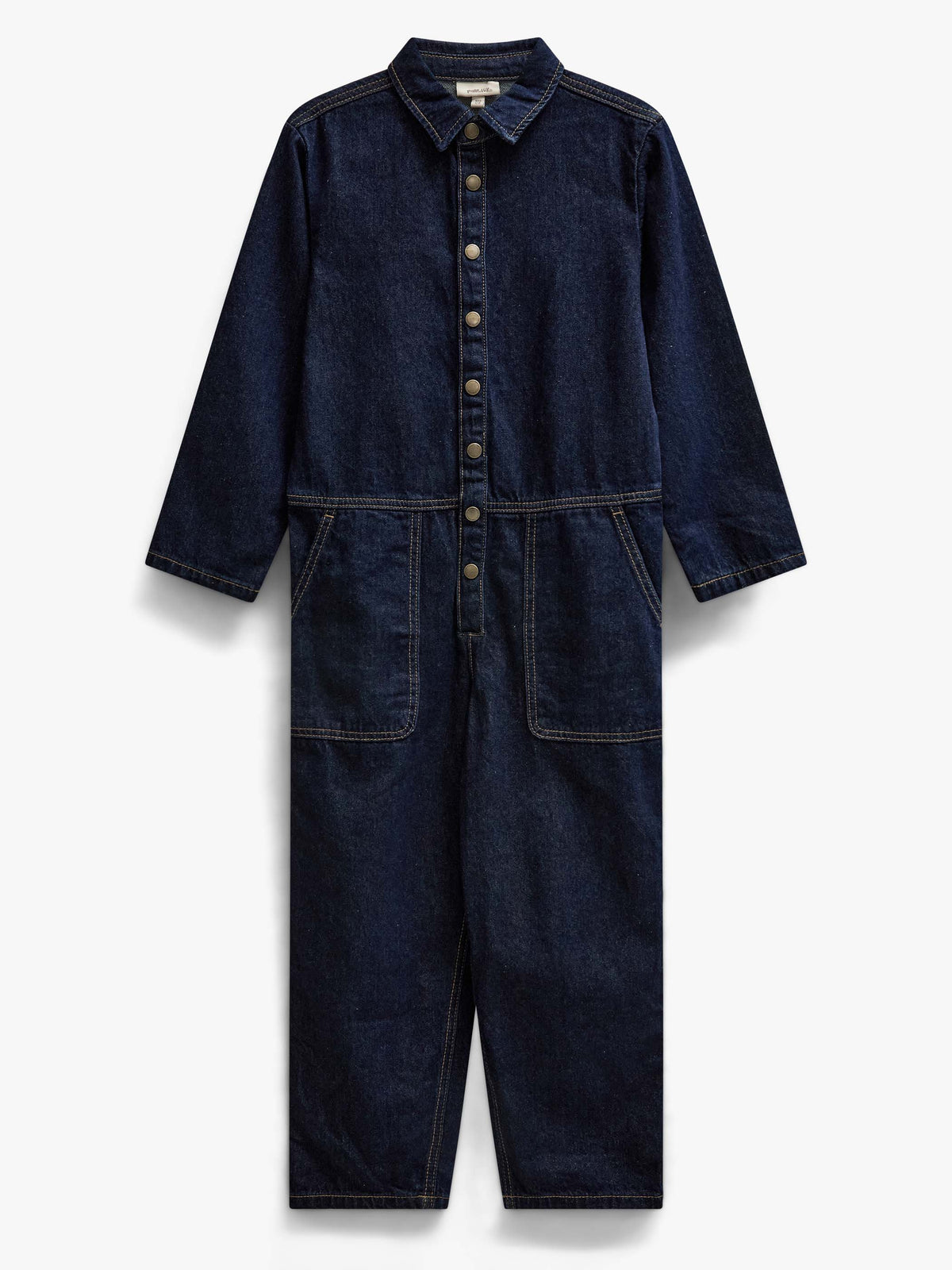 Denim Jumpsuit - Kids - Dark Blue | 101642 River