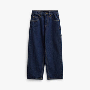 Relaxed Fit Carpenter Jeans - Kids - Dark Blue | 101644 Titus
