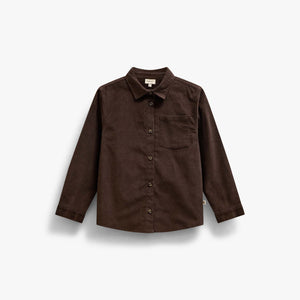 Corduroy Shirt - Tween - Dark Brown | 101656 Jonny